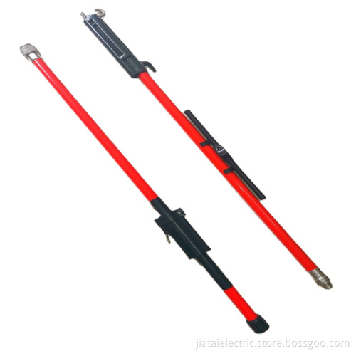 High Voltage Insulating Fiberglass Clamp Sticks for Hot Line Work